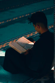 a man playing a piano