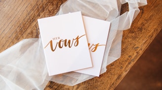 a white paper bag with brown text