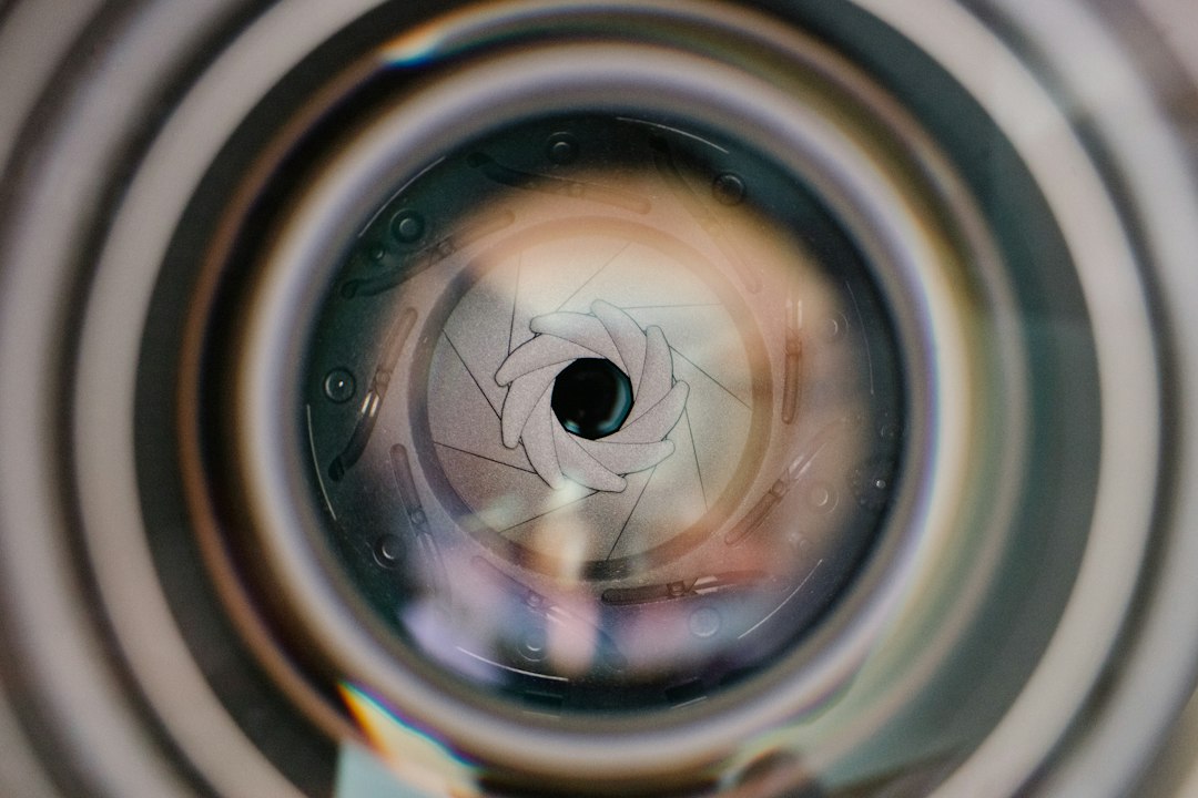 stack of camera lenses