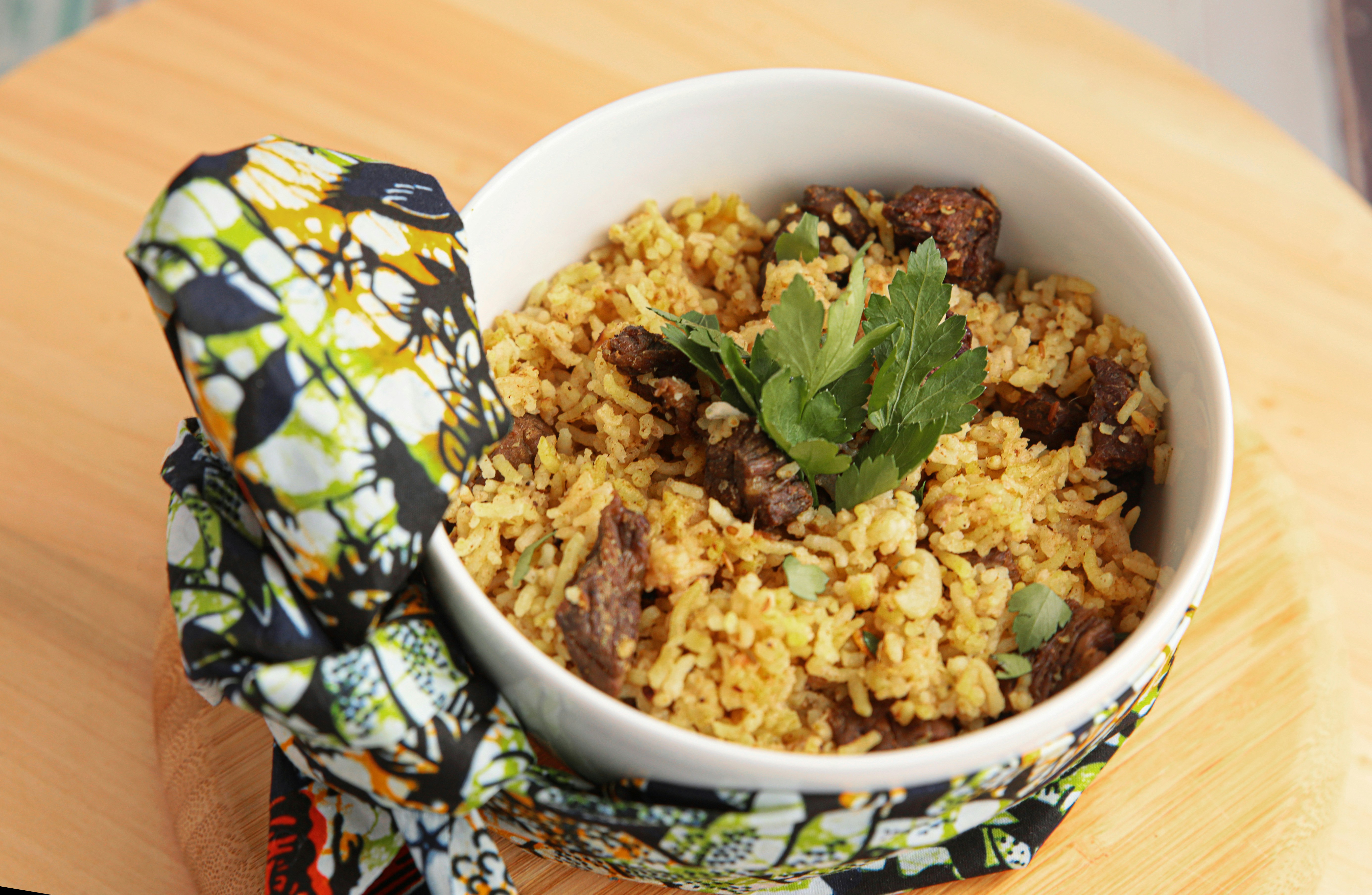 Kenyan Pilau, a dish from Kenya