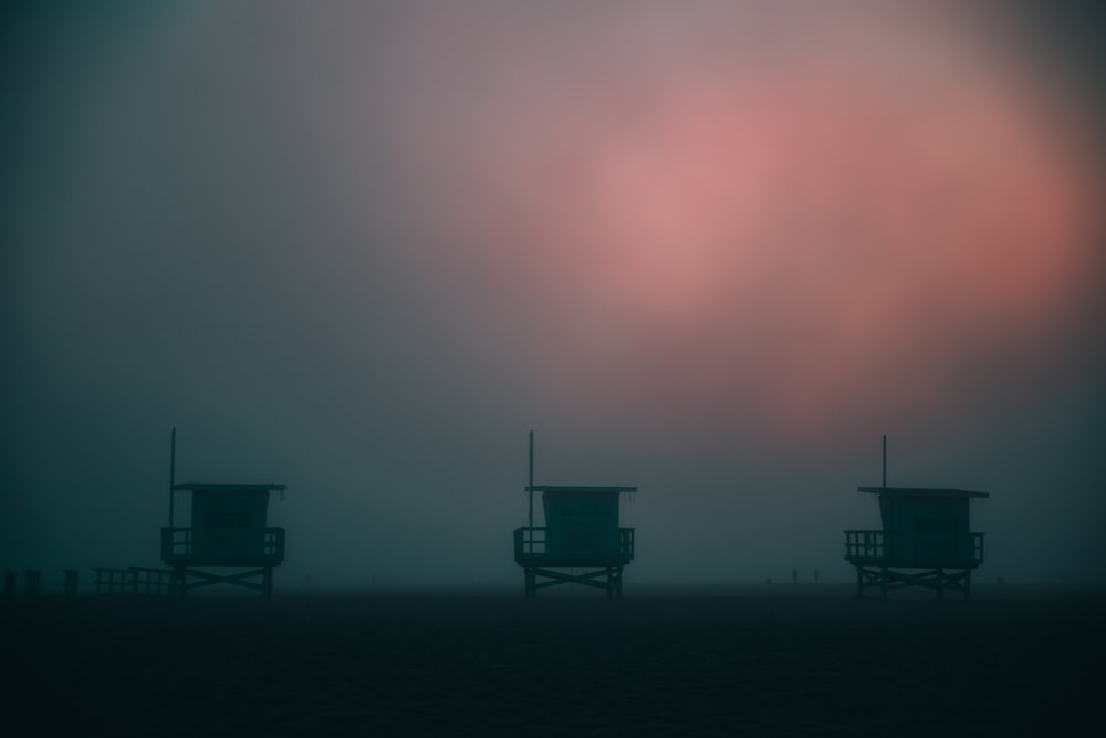 a group of benches sit unoccupied