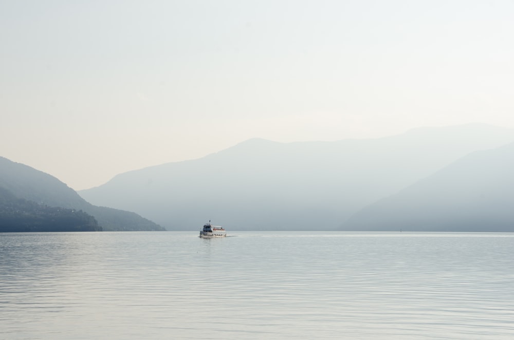 a boat in the water