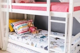 a baby in a crib