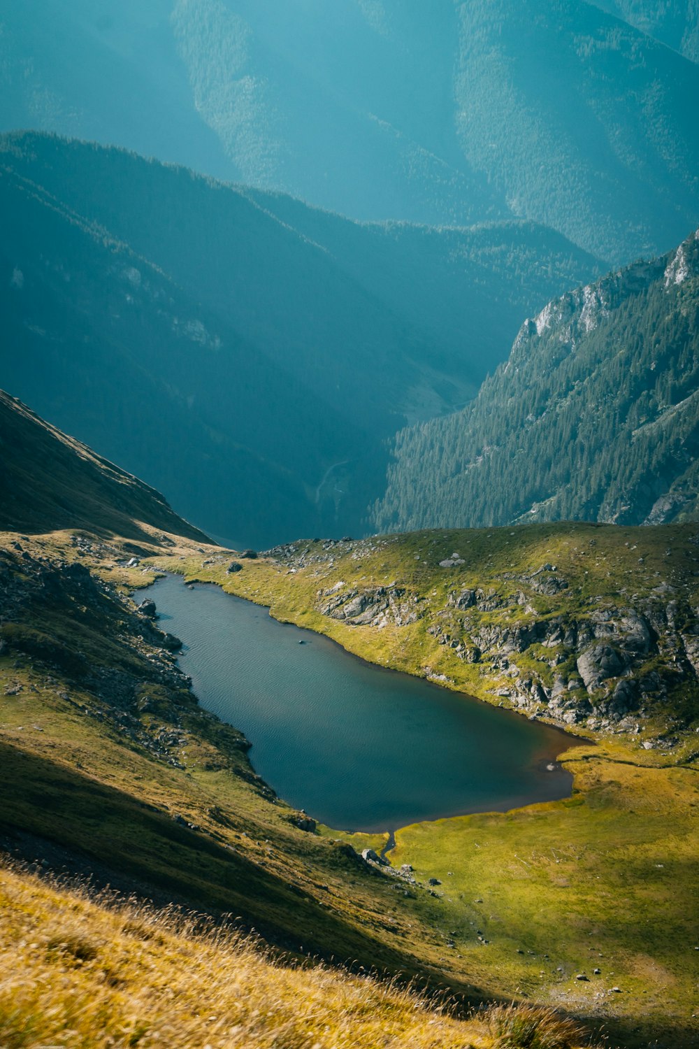 a river running through a valley