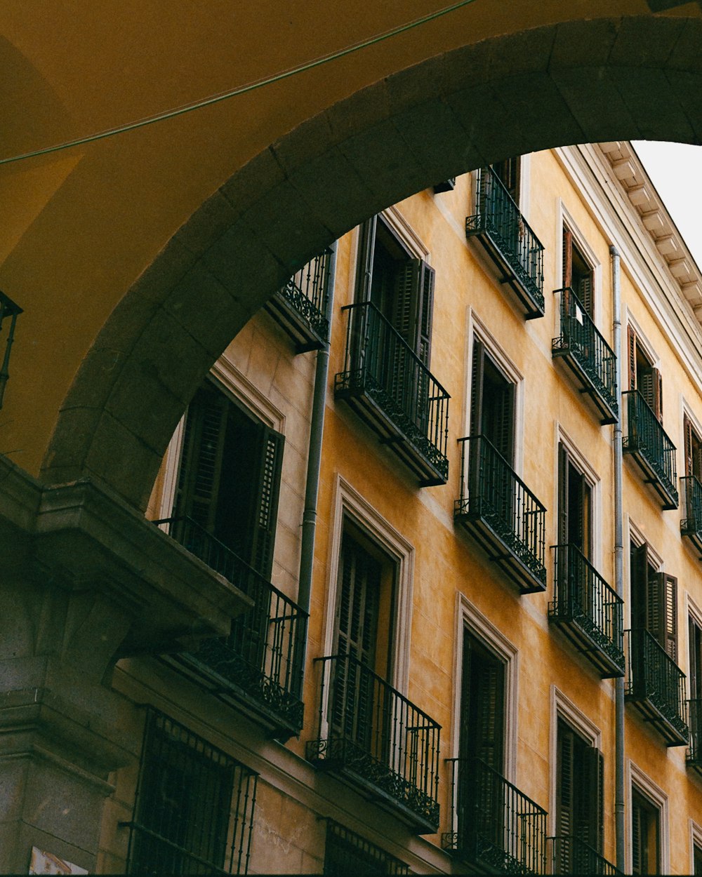 a building with multiple balconies