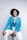 a person in a blue suit