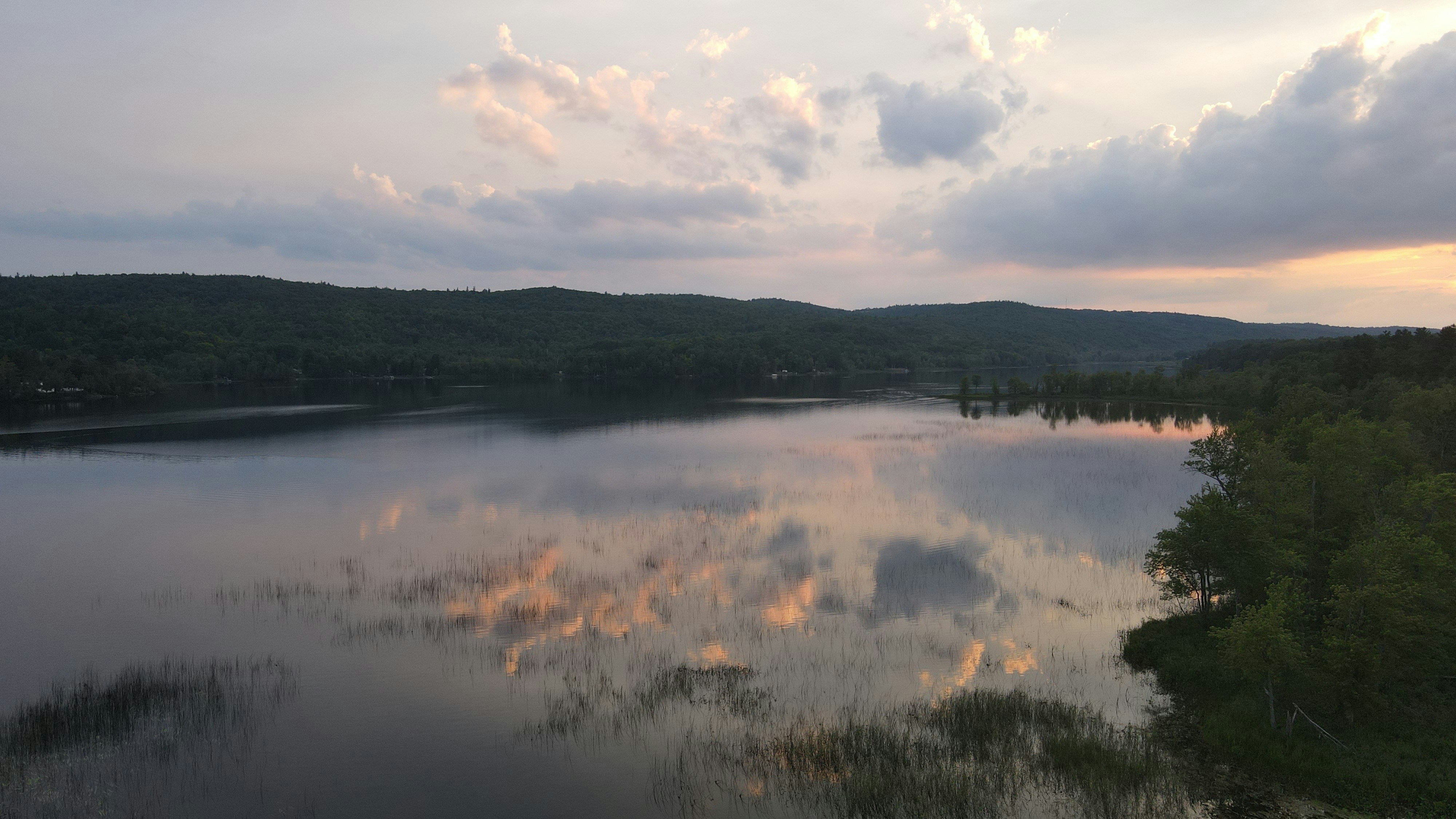 lake camping sunset, wallpaper, Waterfront Camping: Find Your Perfect Campsite 3