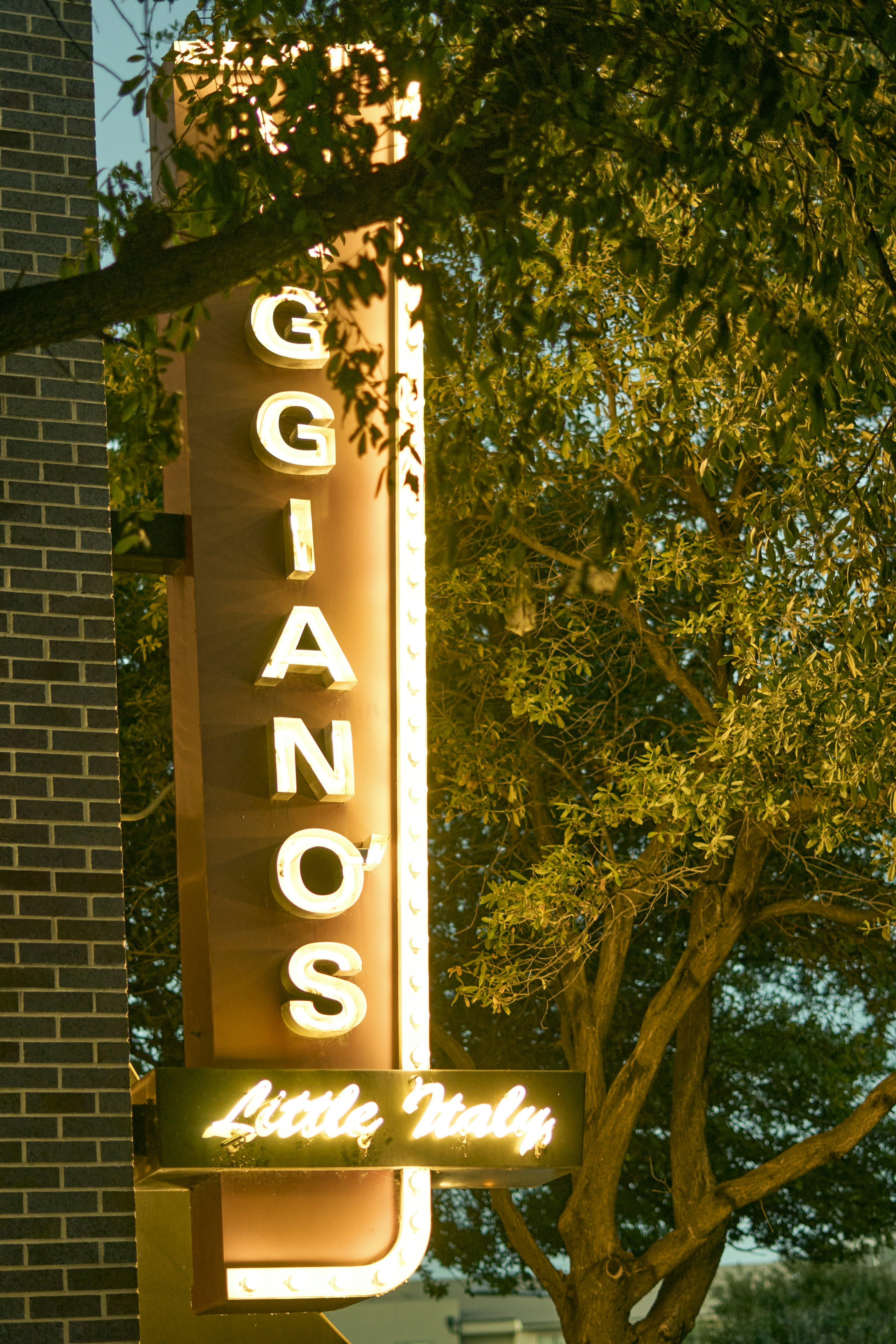 a sign on a building