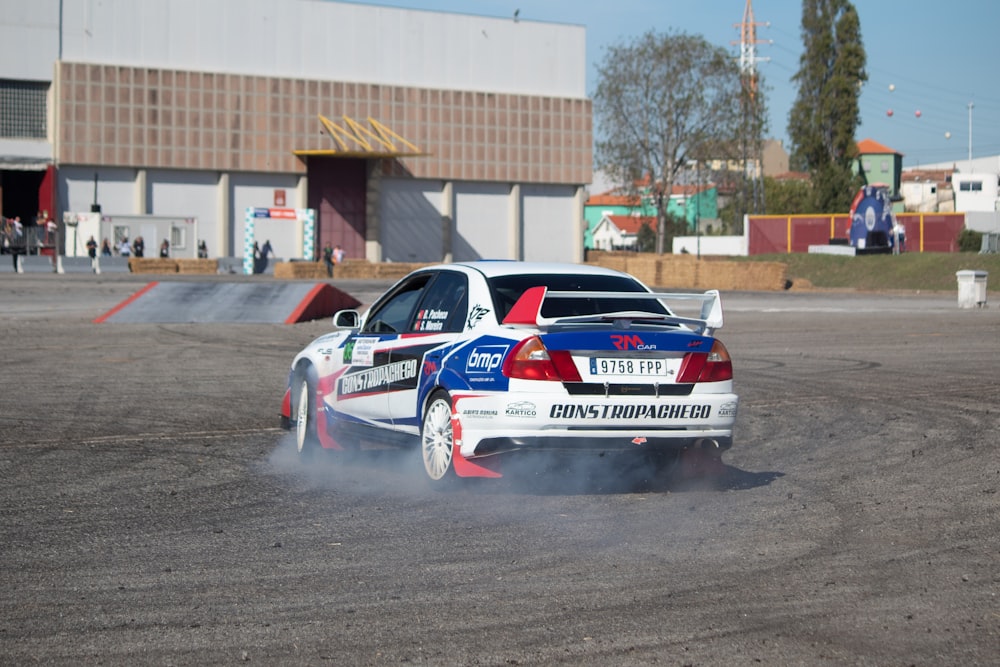 a race car on a track