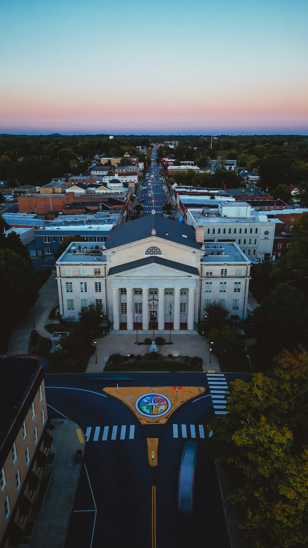 a large building with a clock on it