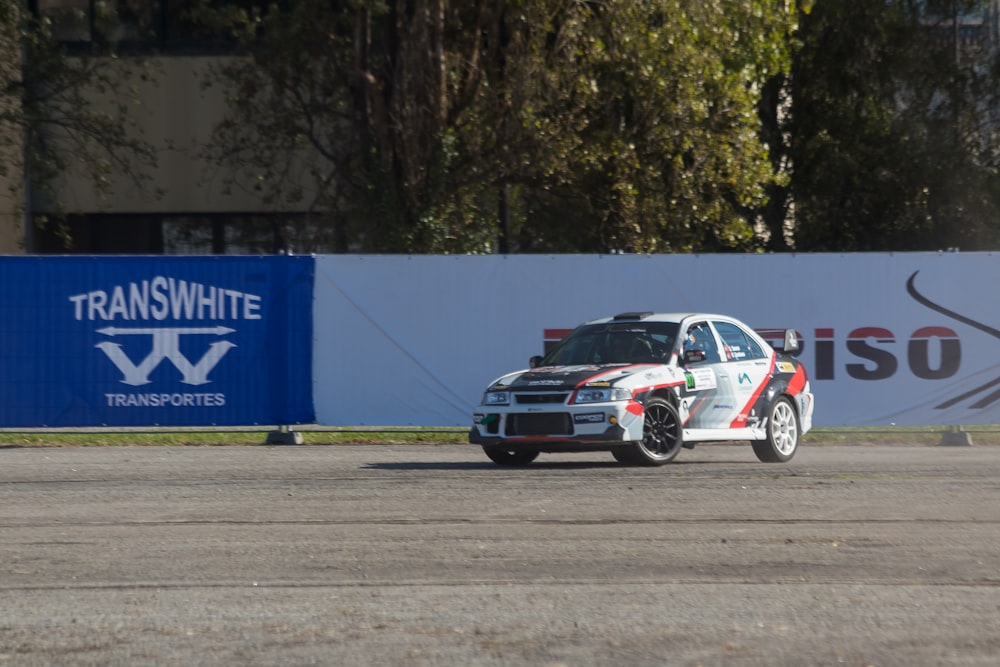 a race car on a track