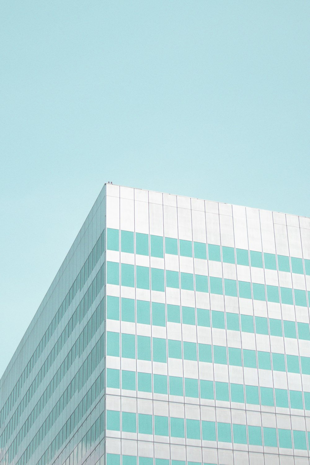 a tall building with many windows