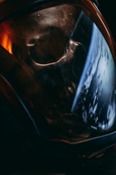 Detailed view of the iRestore helmet’s LED light panels glowing softly.