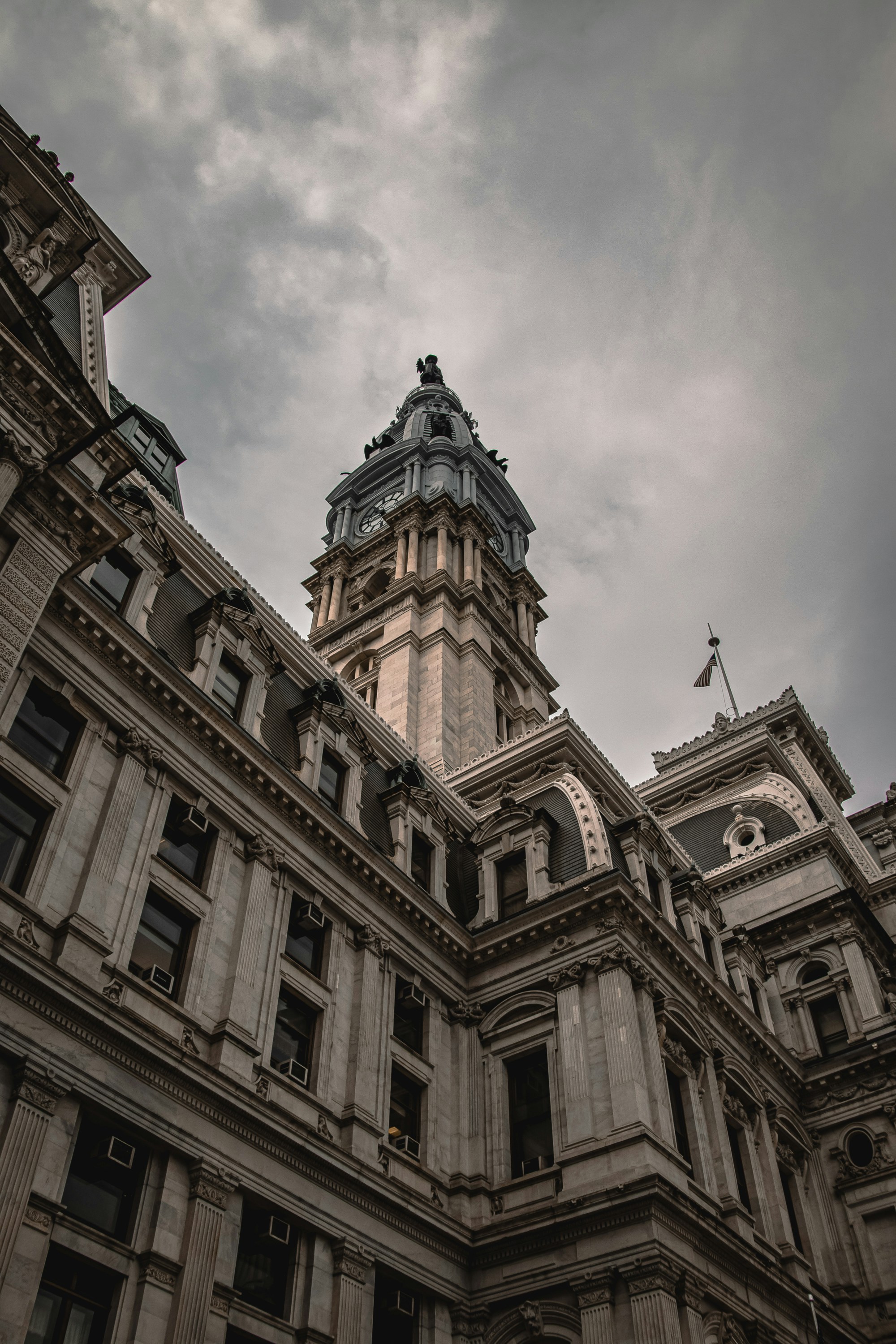 a building with a tower