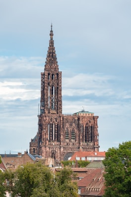 a tall building with a tower
