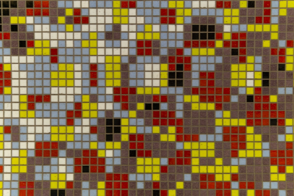 a close-up of a pattern