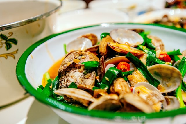 Stir-Fried Taiwanese Clams