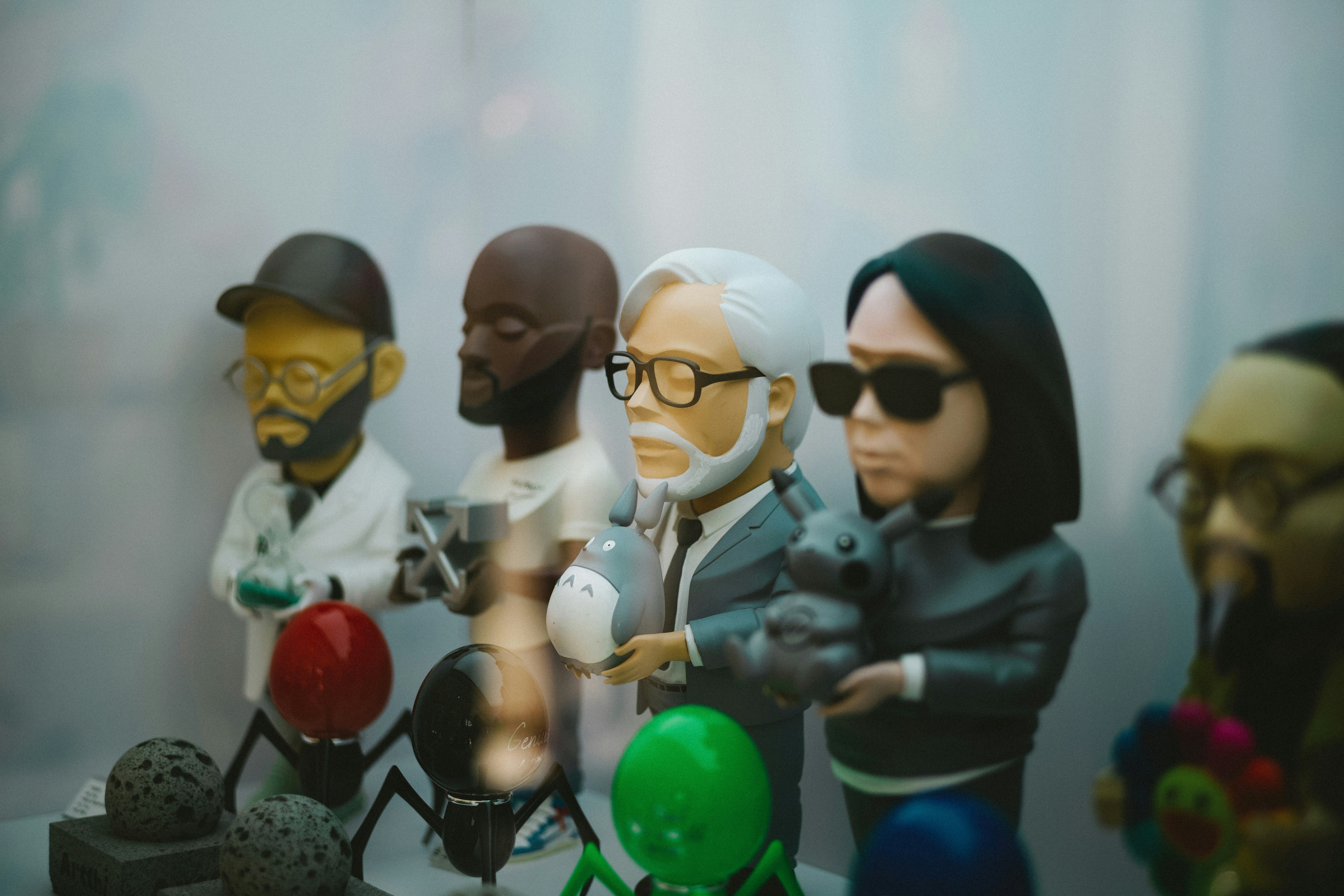 Creative artist sketching animated character design with digital tools