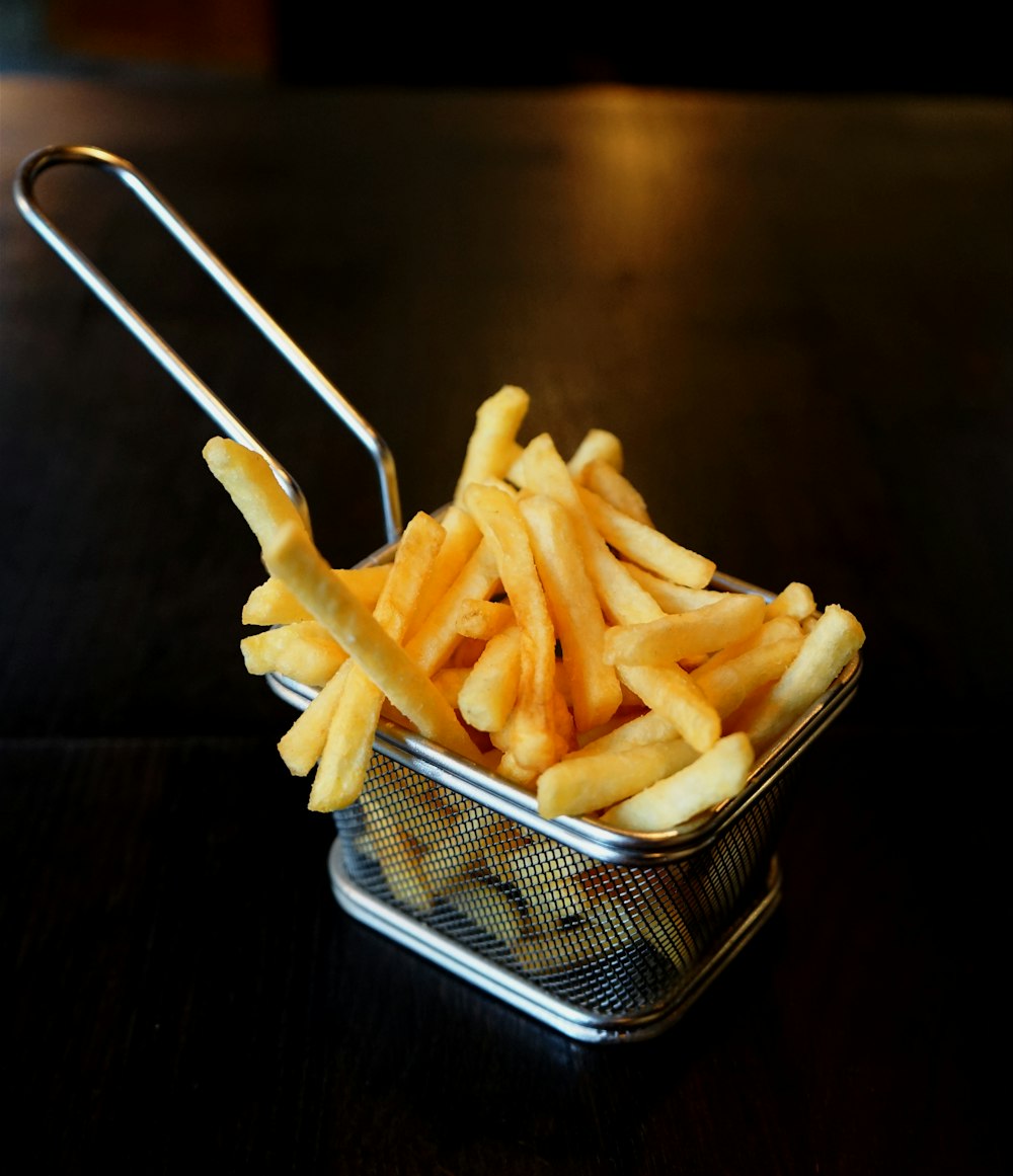 a bowl of french fries