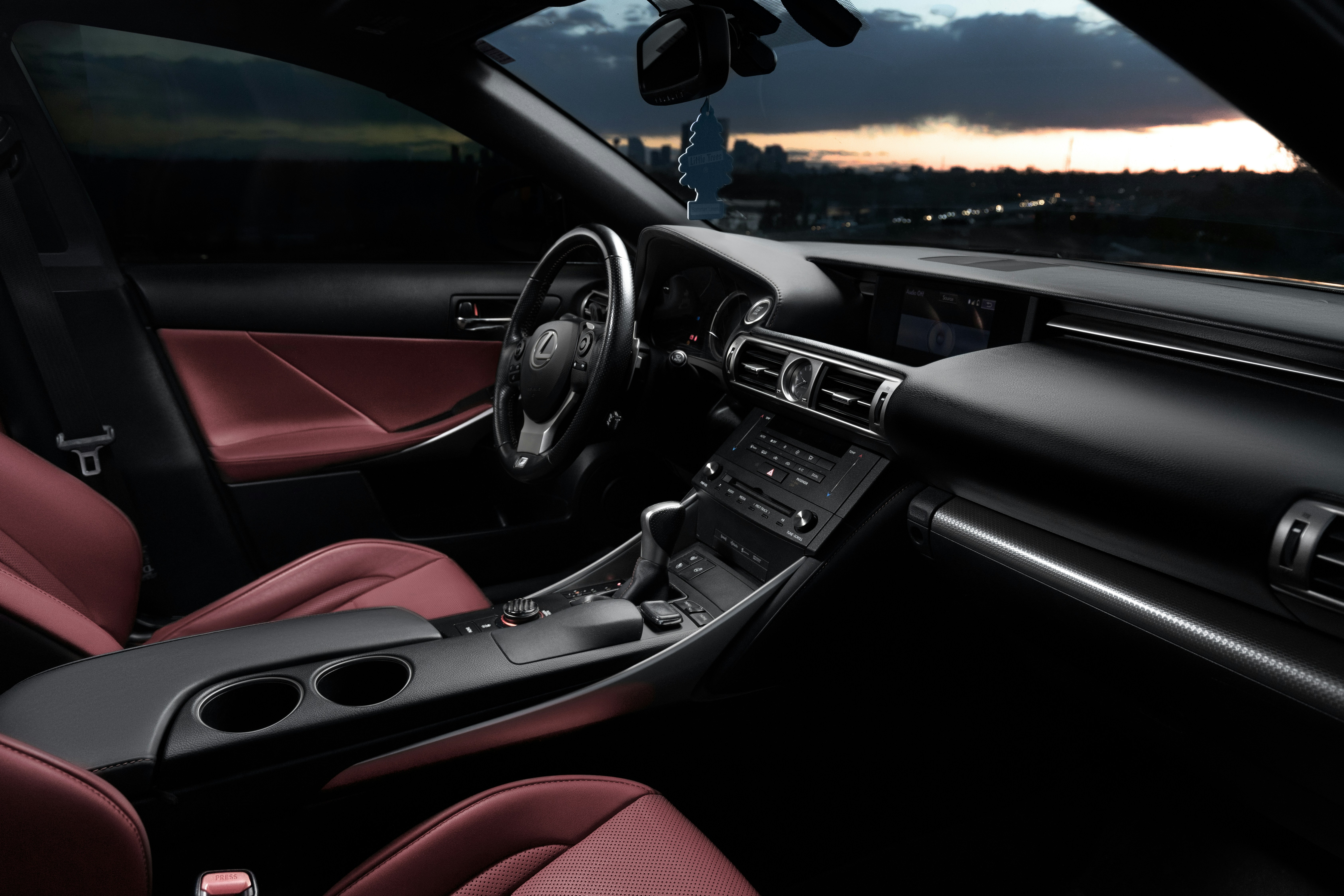 Lexus LFA V10 engine, Sports car sunset wallpaper, Sleek red car profile, Carbon fiber hood background, ilustrasi artikel The V10 Symphony: Stunning Lexus LFA Wallpapers for Your Screen 3