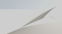 Abstract composition featuring smooth, curved shapes with a minimalist design. Soft gradients of pale grey and white merge into one another, creating a tranquil and fluid appearance.