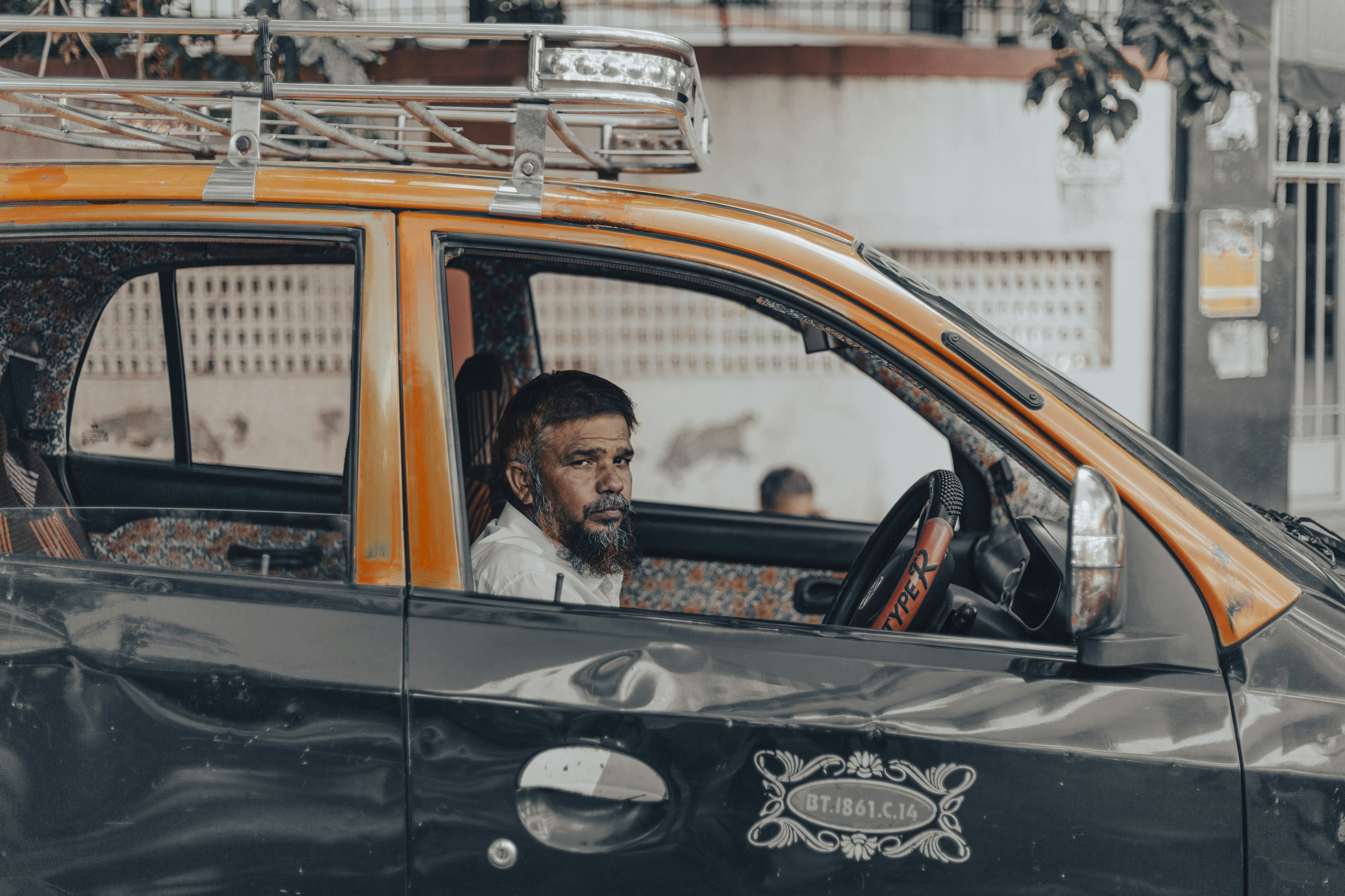 comfortable taxi ride