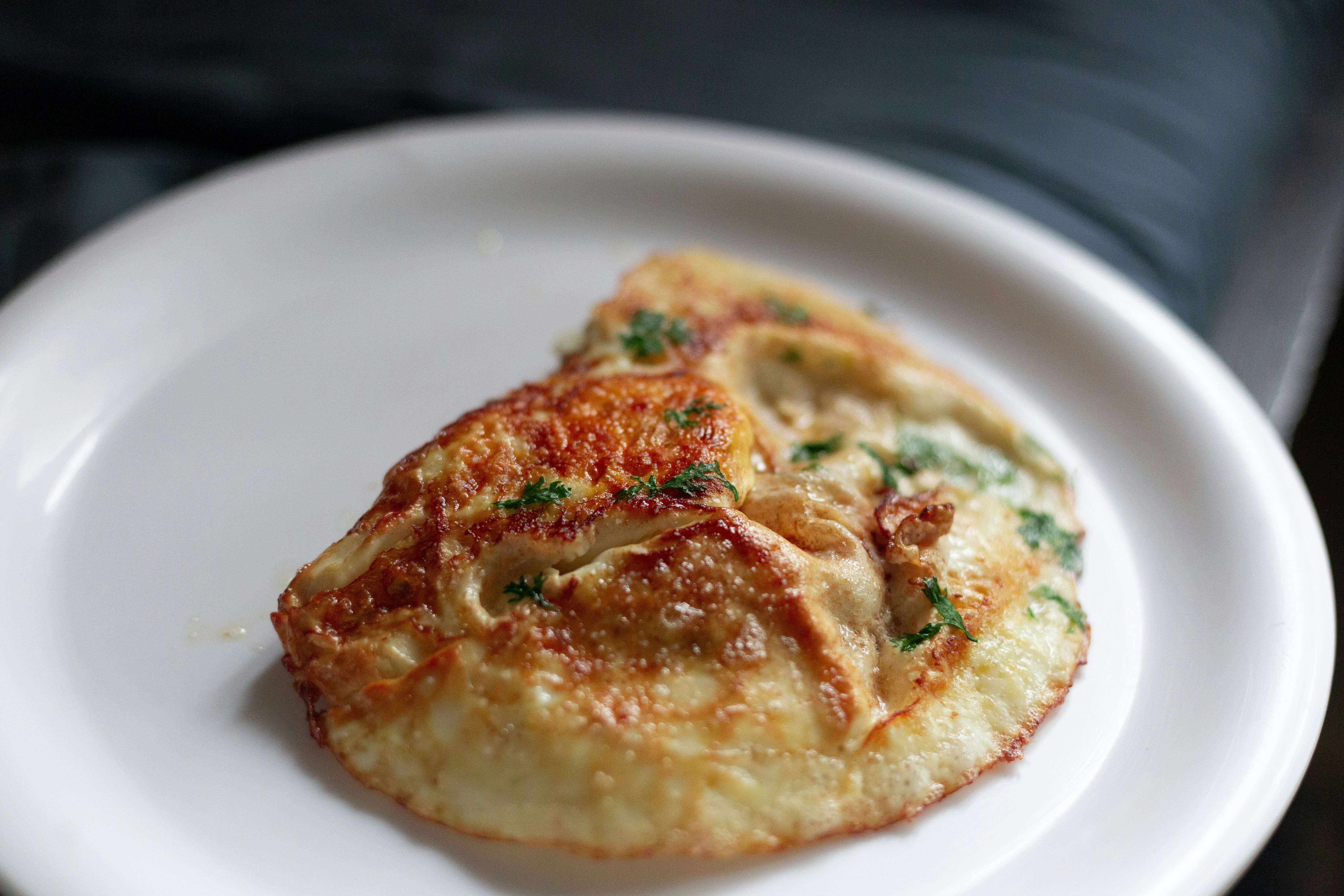 ein Teller mit Essen