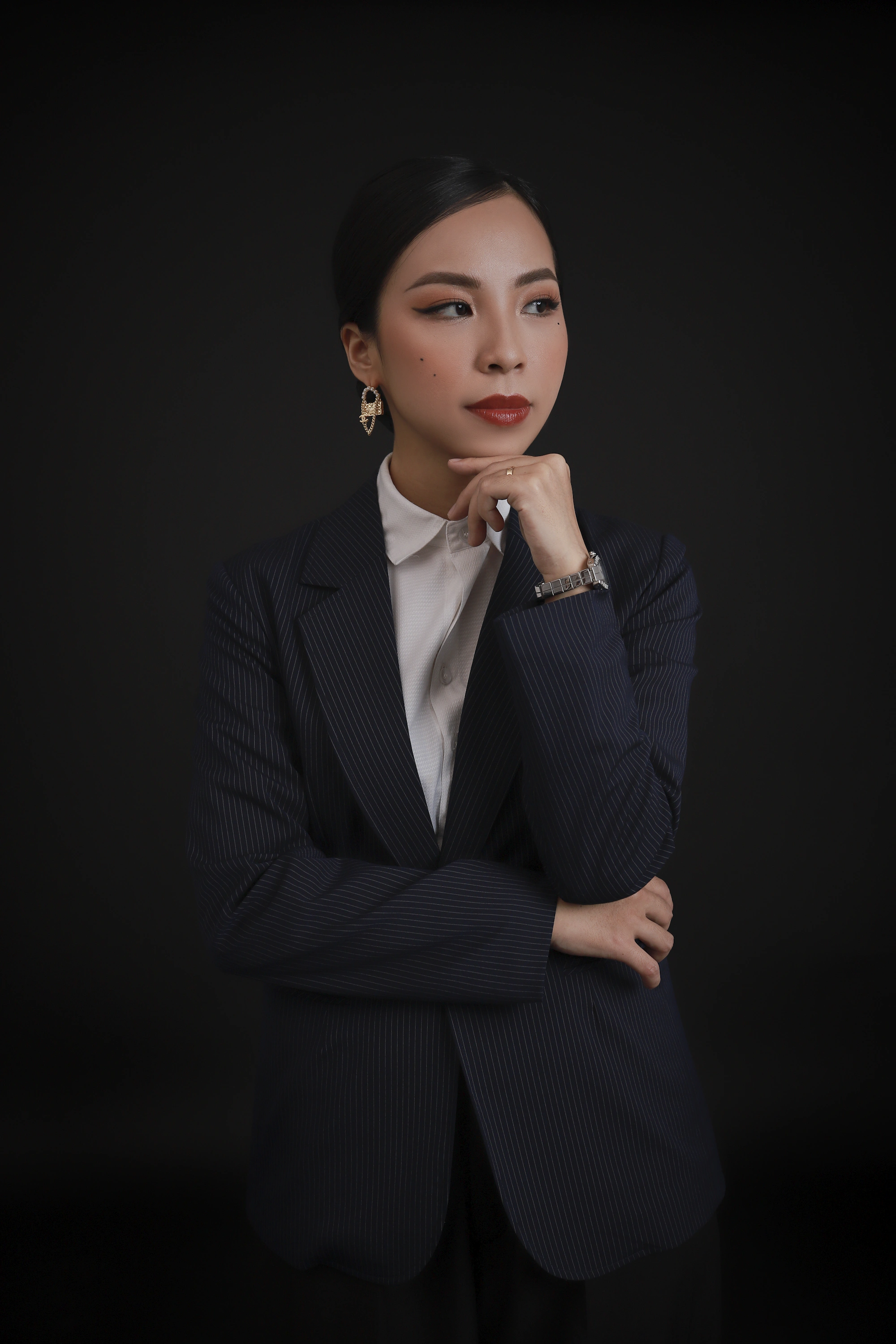 Portrait of Mei Lin, Head of Logistics