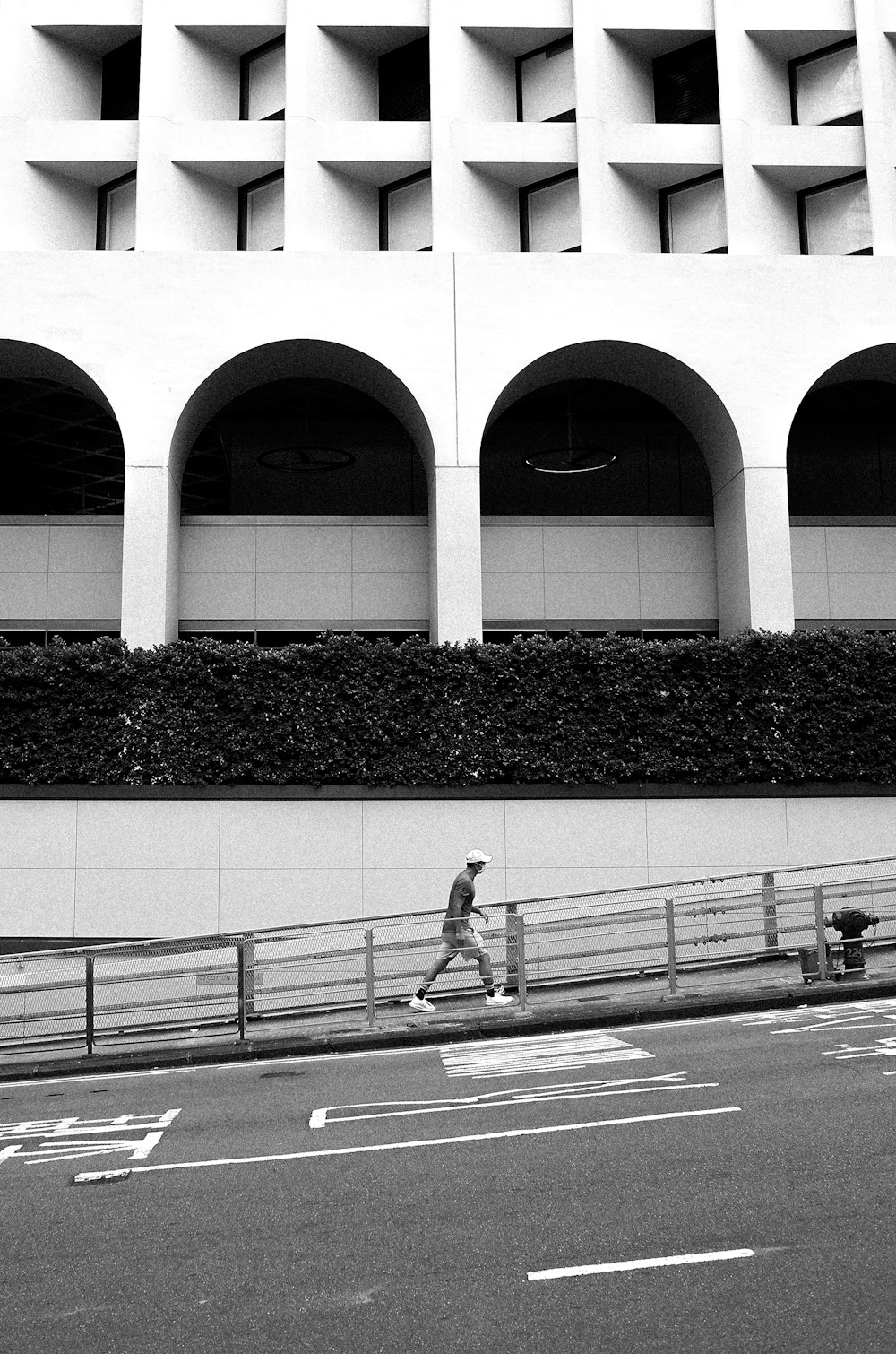 a skateboarder going down a street