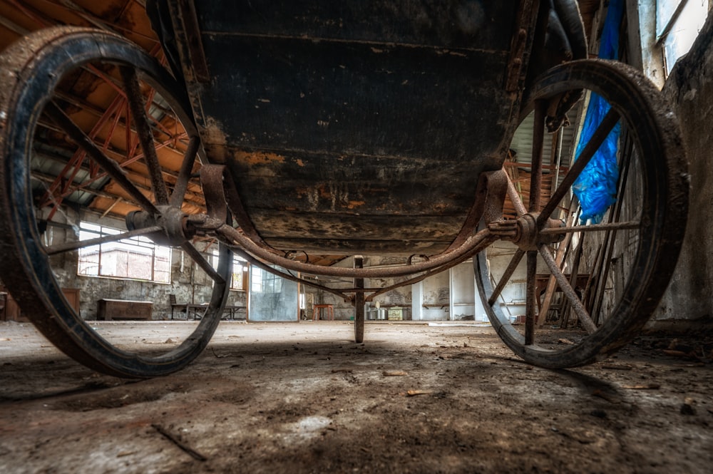 a close-up of some wheels