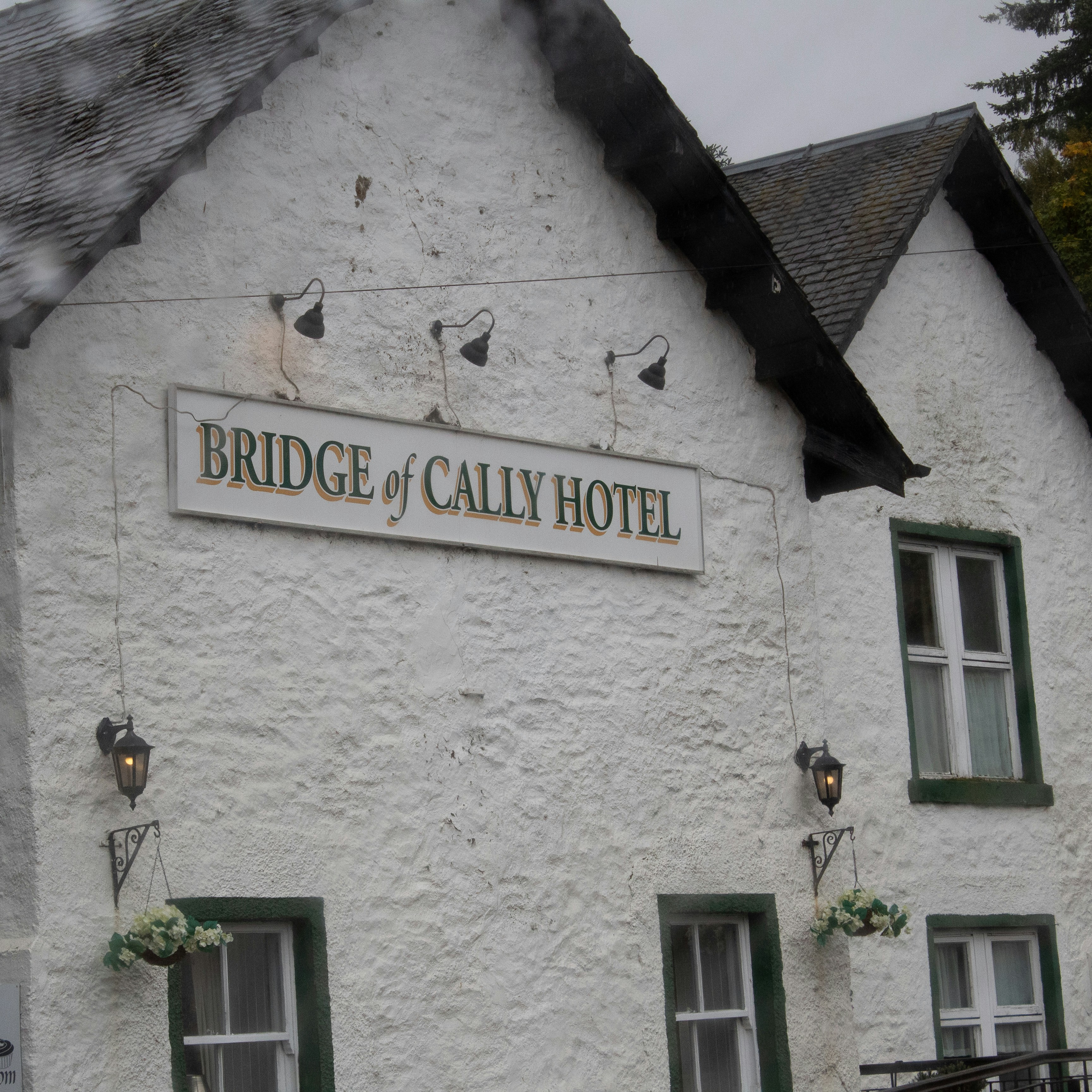 a sign on the side of a building