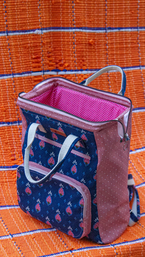 a pair of luggage bags