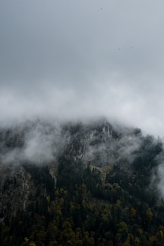 A fantasy landscape featuring floating islands and misty mountains.