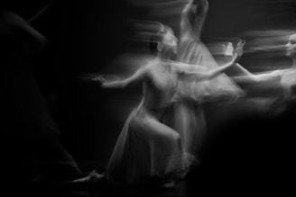 a group of people dancing