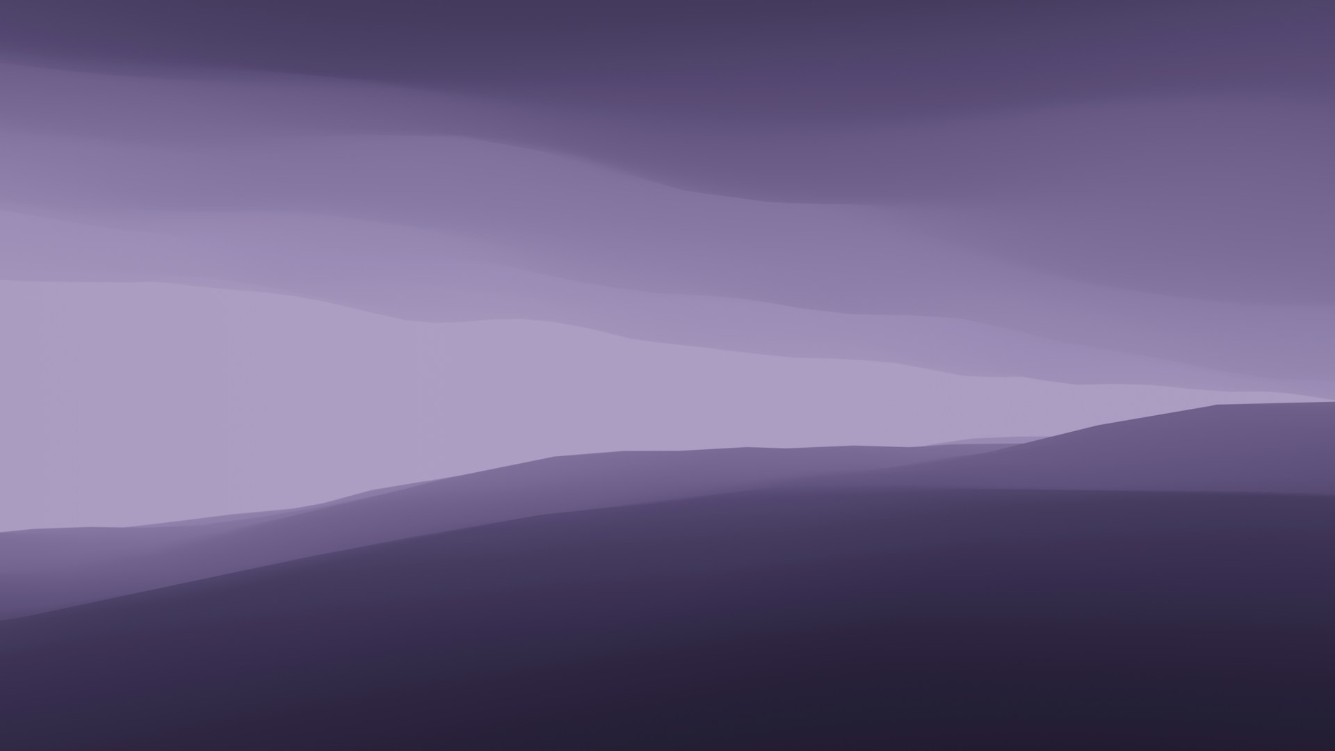 a landscape with hills in the back