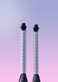 a tall tower with a blue sky