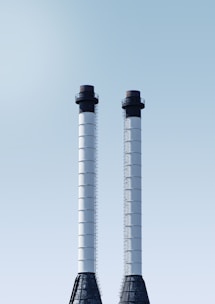 a tall tower with a blue sky
