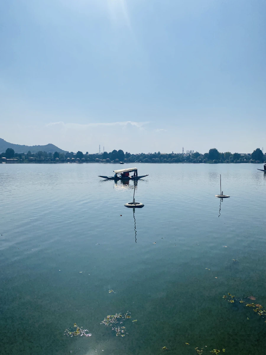 Shikara boat ride on Dal Lake, Srinagar