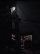 Commercial wiring setup inside an Everglades City storefront.