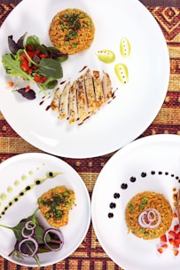 a plate of food