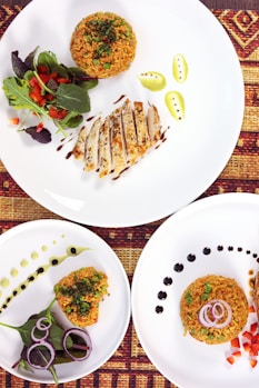 a plate of food