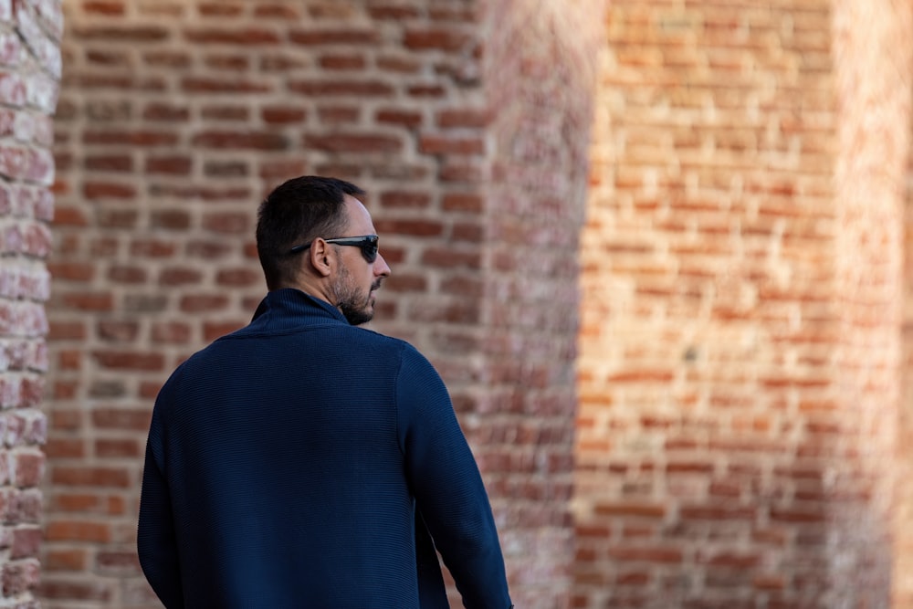 a man wearing sunglasses