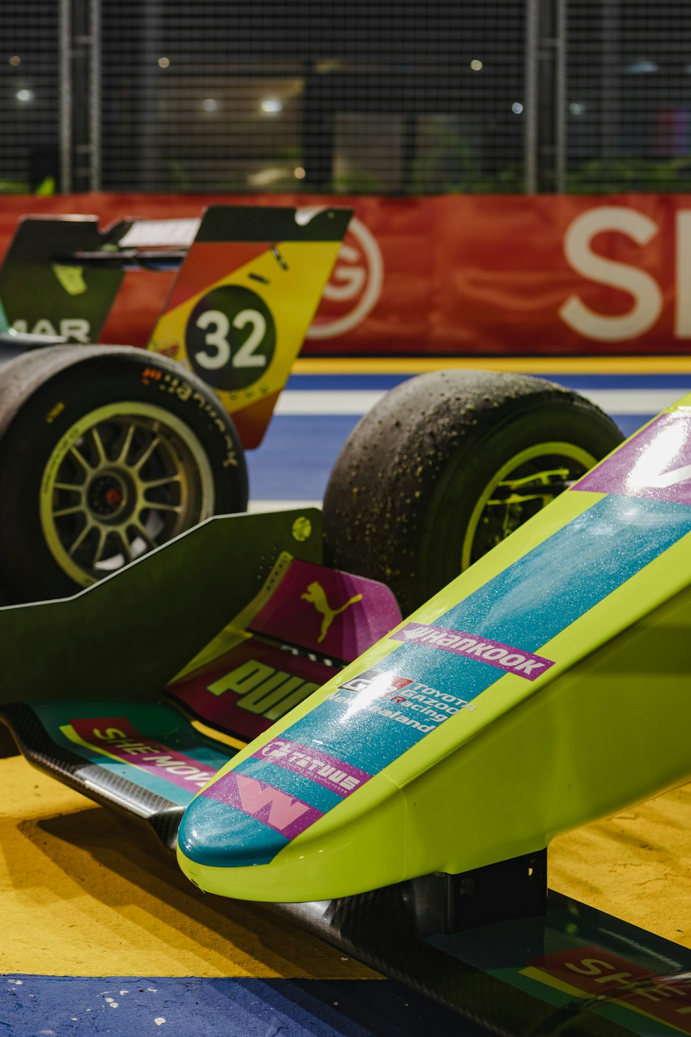 a couple of skateboards on a table