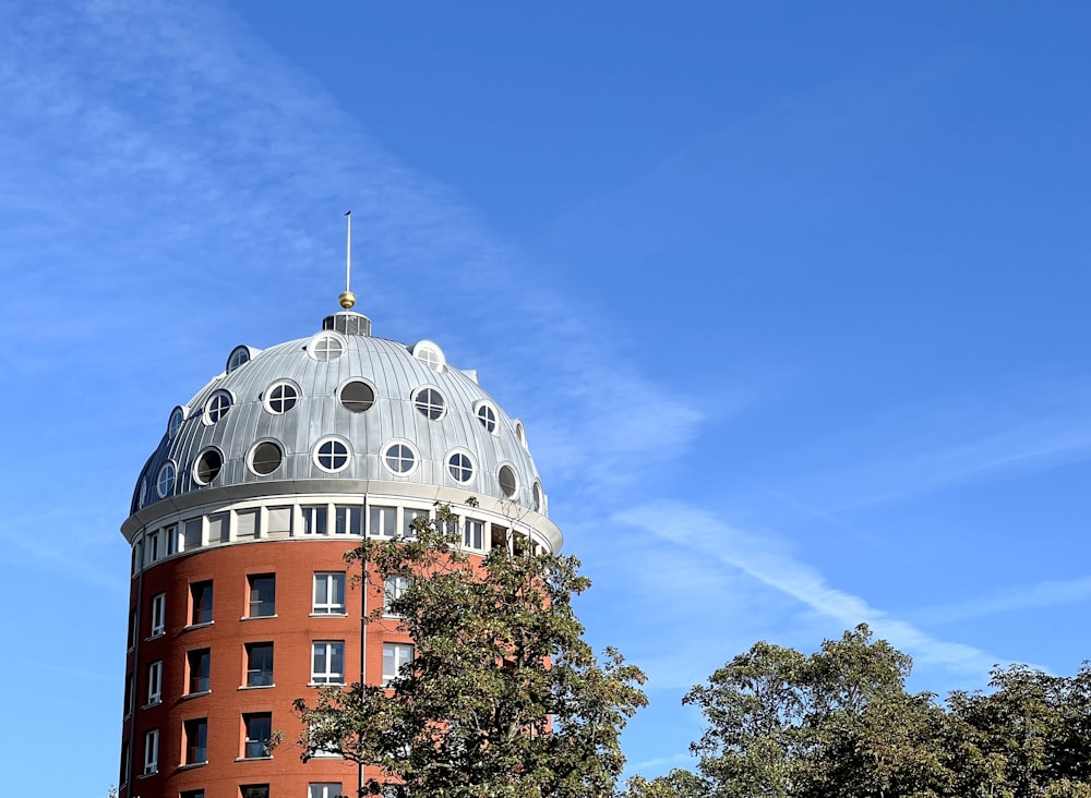 a building with a tower