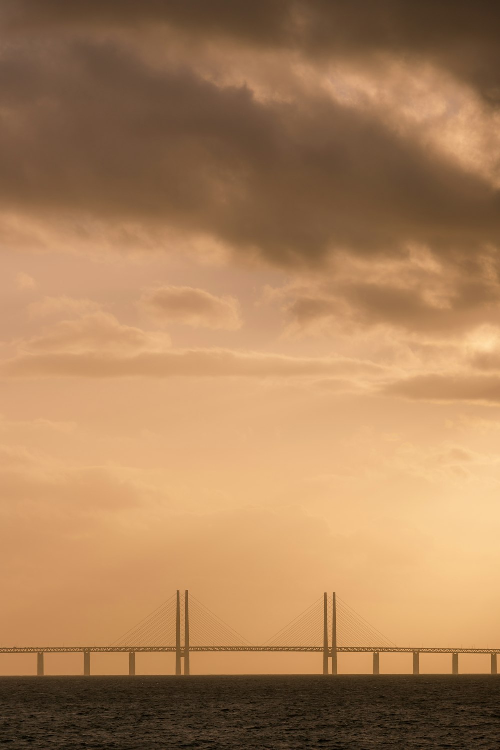 a bridge over water