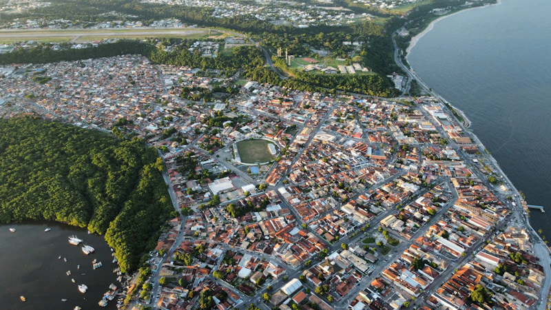 Vista aérea de Porto Seguro