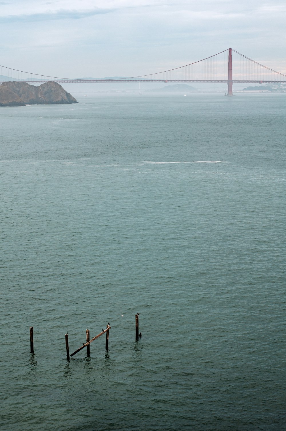 a bridge over a body of water