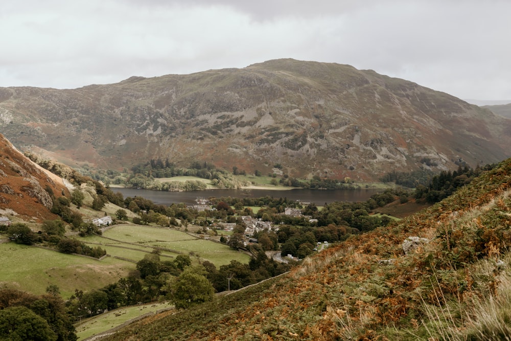 a river running through a valley