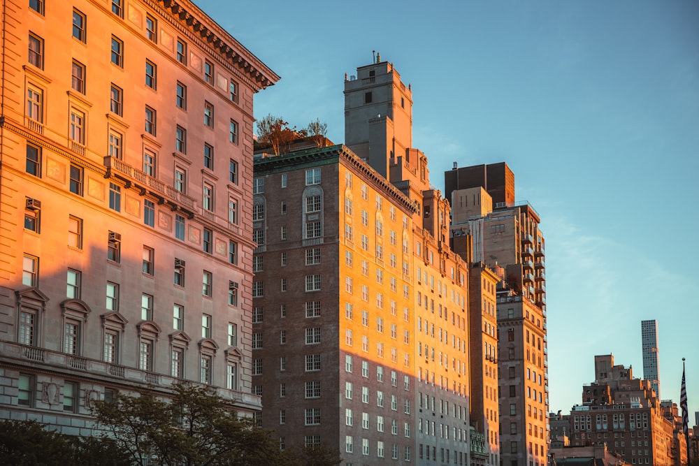 a group of buildings