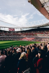 a stadium filled with people